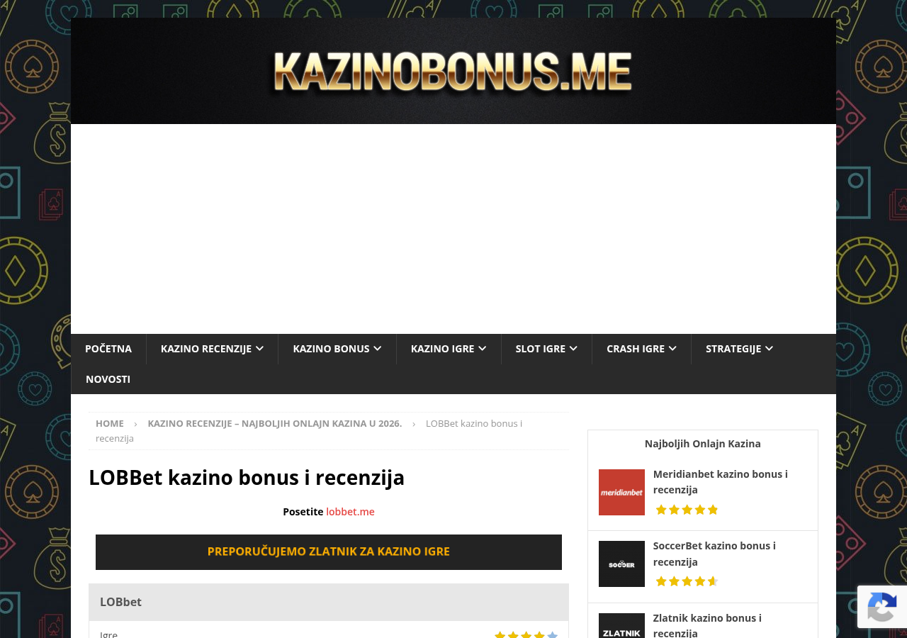 Snimak nezavisnog opisa usluge Lobbet
